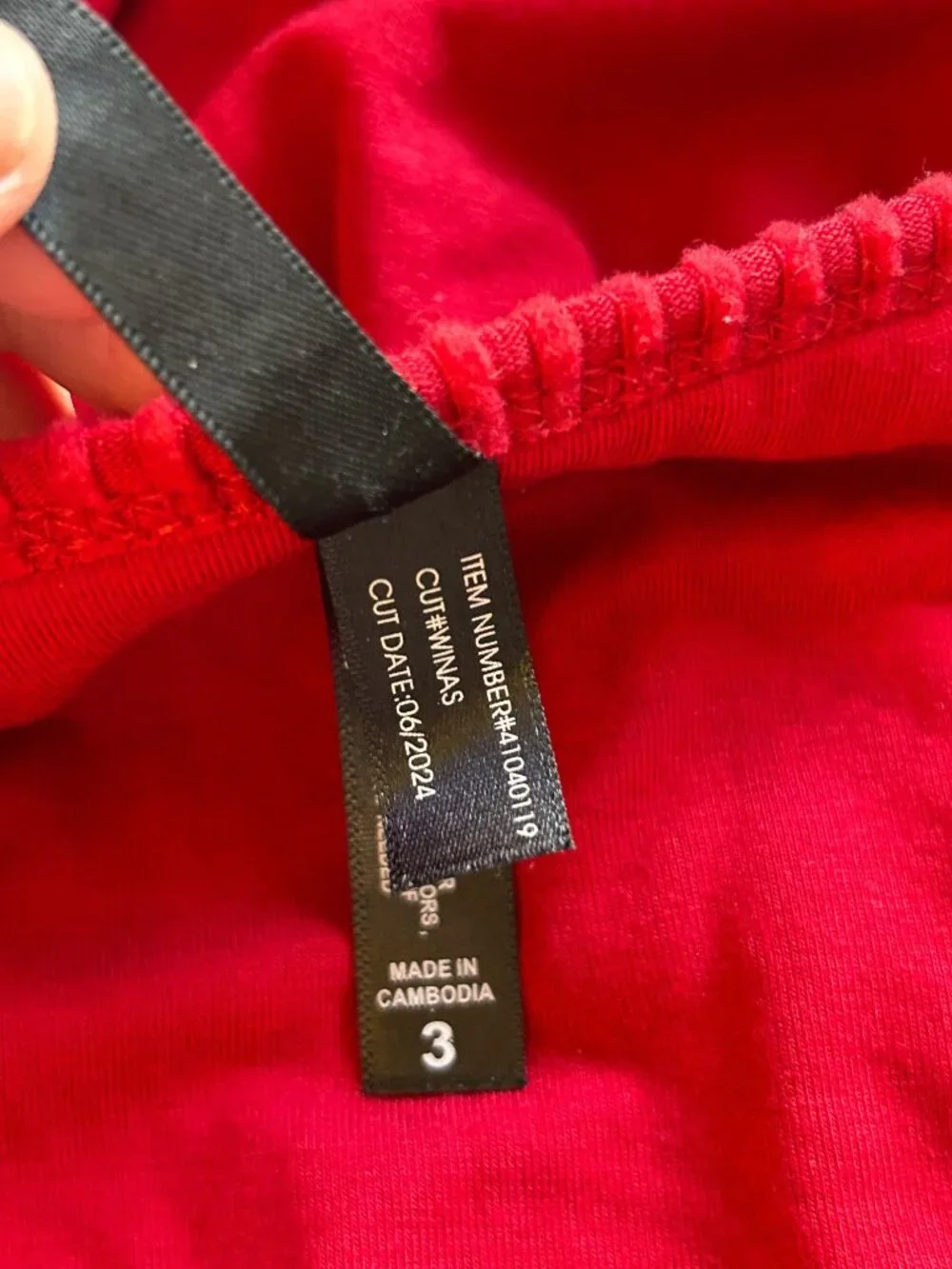 Torrid Red Heavy Hacci Rib Crop Lounge Sleep Cami Top Women's Size 3 red